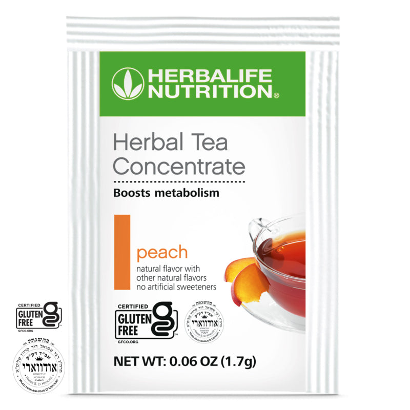 Herbal Tea Concentrate: Peach 30 Packets